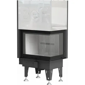 Krbová vložka BEF HOME Krbová vložka BEF AQUATIC WH V 80 CP - výsuvná rohová pravá