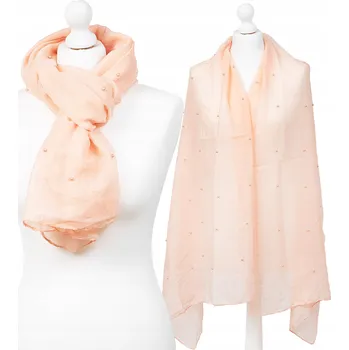 Šátek Šátek Alesza s perlami - bavlna