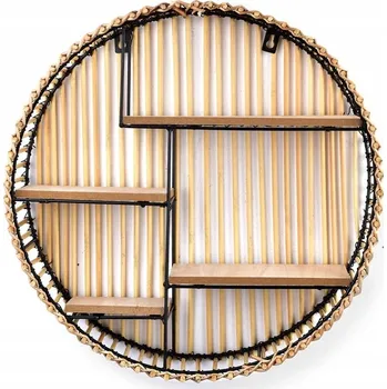 police Proutěná police Mondex 40 x 11 cm přírodní dub