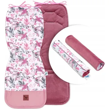 Příslušenství pro přepravu dětí Vložka do kočárku s chrániči na pásy Pepi