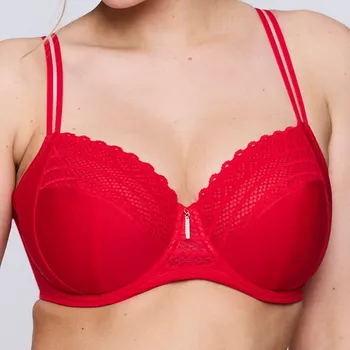 Podprsenka PrimaDonna Twist - East end podprsenka vysoká nevyztužená true red 100C 0141930