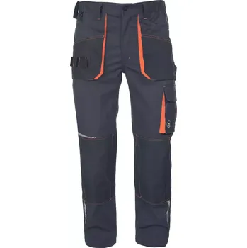 Pánská móda EMERTON STRETCH kalhoty PAS šedá/oranžová - 44