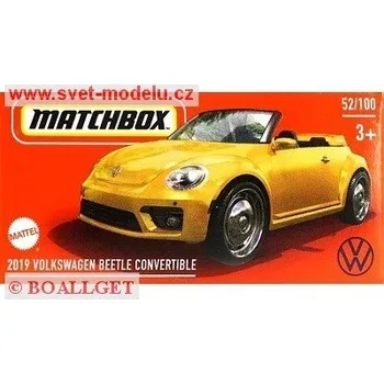 autíčko AUTÍČKO MATCHBOX DRIVE YOUR ADVENTURE HVR17 VOLKSWAGEN BEETLE CONVERTIBLE 2019