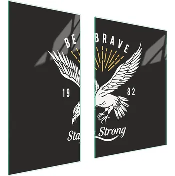 Kuchyňské prkénko Krájecí deska TMK ArtDeko sklo 2 ks