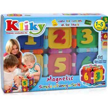 ostatní stavebnice Stavebnice Kliky Numbers, kreativita, italský produkt