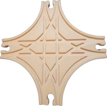 Vláček a vláčkodráha Výhybka pro dřevěné vláčkodráhy electico3d 2 spojky