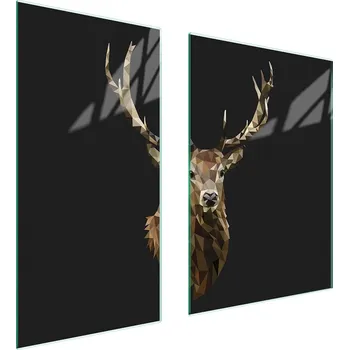 Kuchyňské prkénko Krájecí deska TMK ArtDeko sklo 2 ks