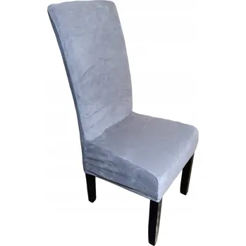 Potah na židli Potah na šikmou židli Jysk BAKKELY SVĚTLE ŠEDÝ velur