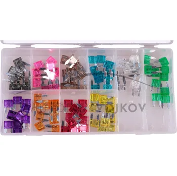 Autopojistky Mini nožové pojistky - sada 100 ks Lancia Ypsilon 2003 - 2011