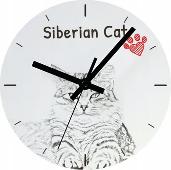 Hodiny Nástěnné hodiny Art-Dog bílé 20 cm