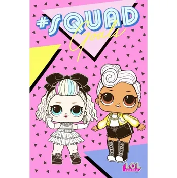 Dětská deka LOL SURPRISE deka fleecová deka měkká 100X150