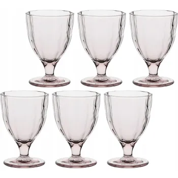 Sklenice Skleničky na bílé víno a rosé TULIPÁNY 6 Ks.