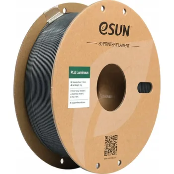 Filament ESUN PLA filament Luminous zelený 1.75 mm 1 kg svítící ve tmě