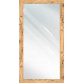 Zrcadlo Zrcadlo v rámu 110x50 dub zlatý craft