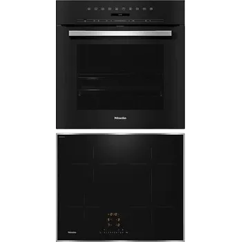 Set domácích spotřebičů Miele DGC 7151 + Indukční deska Miele KM 7363 FR