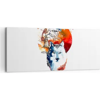 Obraz Foto obraz na plátně 100x40 abstrakce do obýváku ložnice na zeď velký