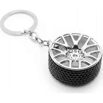 PŘÍVĚSEK NA KLÍČE zirkony kov PŘÍVĚSEK chrom