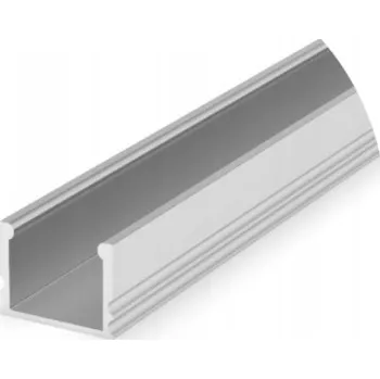 LED osvětlení Hluboký LED profil Alu TECH-LIGHT stříbrný P5-2 2m