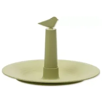 Krmítko pro ptáka Plastia Pítko pro ptáky Finch 32 x 22 cm olivová