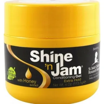 Stylingový přípravek Gel na úpravu a styling vlasů, silný Extra Hold Shine'n Jam Ampro