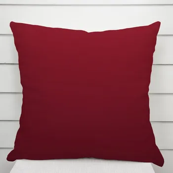 Povlak na dekorativní polštářek Saténový povlak na polštář LUX-055 Vínově červený 50 x 60 cm