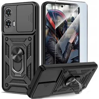 Pouzdro na mobilní telefon Zadní Kryt KrainaGSM pro Motorola Moto G35 černý