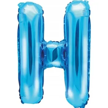 Balónek Modrý balónek ve tvaru písmene 1 ks
