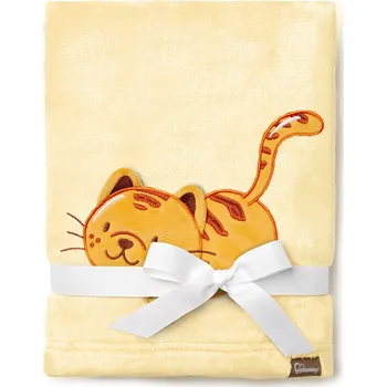 Dětská deka Be Mammy Dětská deka s 3D motivem Mazlíček dárek svátky 76x102 BE-168