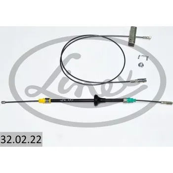 Lanko parkovací brzdy Lanovod parkovací brzdy LINEX 32.02.22