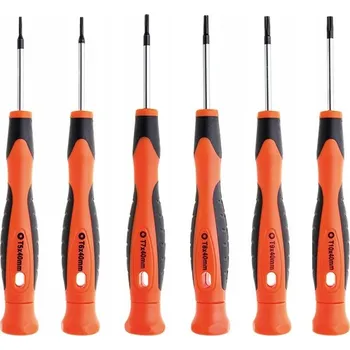 Šroubovák PRECZNÍ ŠROUBOVÁKY TORX SADA 6 KS