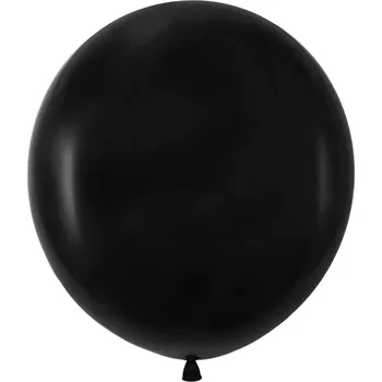 Balónek BALÓNKY ČERNÉ 2 KS 45 cm NAROZENINY METALICKÉ