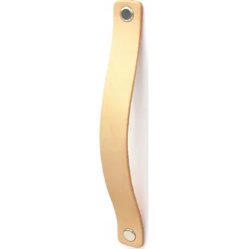 Nábytkové kování Nábytková úchytka klasická béžová matná 16 x 0,2 x 0,2 cm