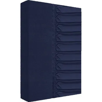 Prostěradlo Prostěradlo jersey s gumou, silné, 200x220 cm, tmavě modré