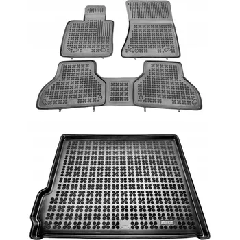 autokoberec BMW X5 E70 sada gumových koberců a rohož