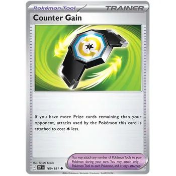 Sběratelská karetní hra Pokémon TCG Counter Gain 169/191
