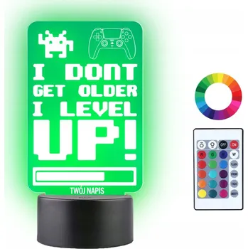 Lampička Plexido vícebarevná Noční lampa