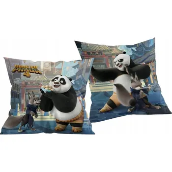 Polštář KUNG FU PANDA 4 knedlíky polštář polštář 40x40 cm