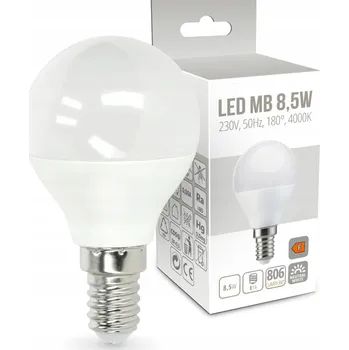 Žárovka LED žárovka E14 MB 8,5W Neutrální bílá 4000K 180° 806lm