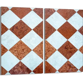 Kuchyňské prkénko Krájecí deska TMK ArtDeko sklo 2 ks