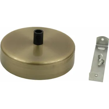 Stropní krytka pro závěsné svítidlo fi 100 KOV PATINA