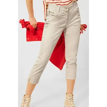 Dámské kalhoty Béžové kalhoty Cecil (Dámské kalhoty značky Cecil)