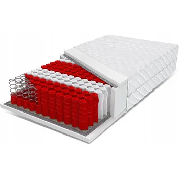 Matrace Matrace s taštičkovými pružinami Polské Materace 180 x 200 x 23 cm H2