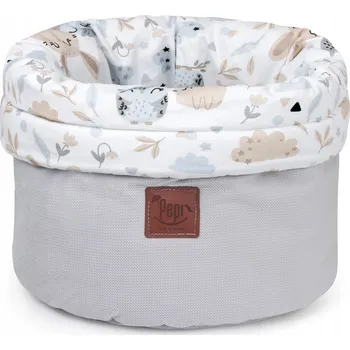 Úložný box Košík / Úložný box z textilu na dětské potřeby