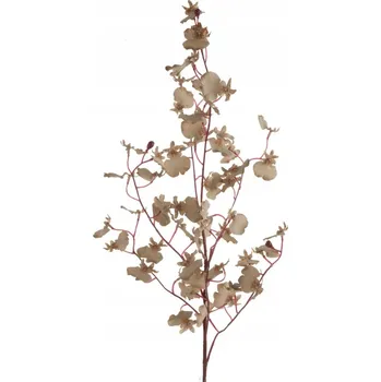 umělá květina Umělá květina béžová orchidej 80 cm