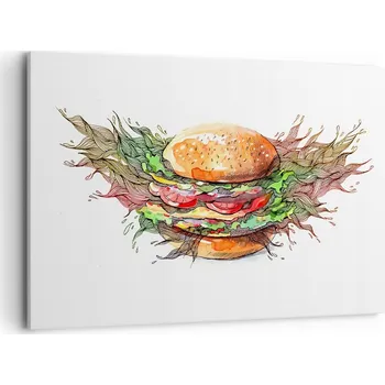 Obraz Velký obraz do obýváku 120x80 gastronomie moderní na plátně obrazy