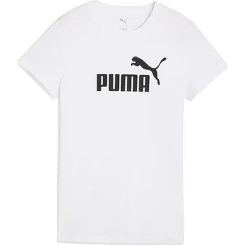Dámské Tričko s krátkým rukávem PUMA ESS NO. 1 LOGO TEE 68237002 – Bílá XS