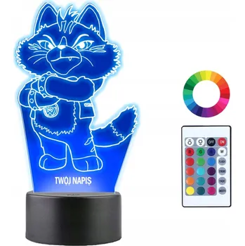 Lampička Plexido vícebarevná Noční lampa