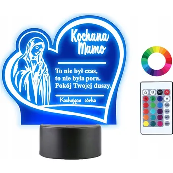 Lampička Plexido vícebarevná Noční lampa