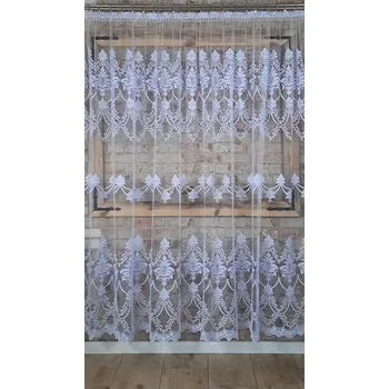 Záclona Záclona s síťkou „Ornament“ 280 cm – metráž