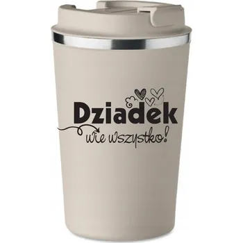 Obraz Prémiový Termohrnek béžový dárek k Dni dědečka s motivem Dědečka KT_289